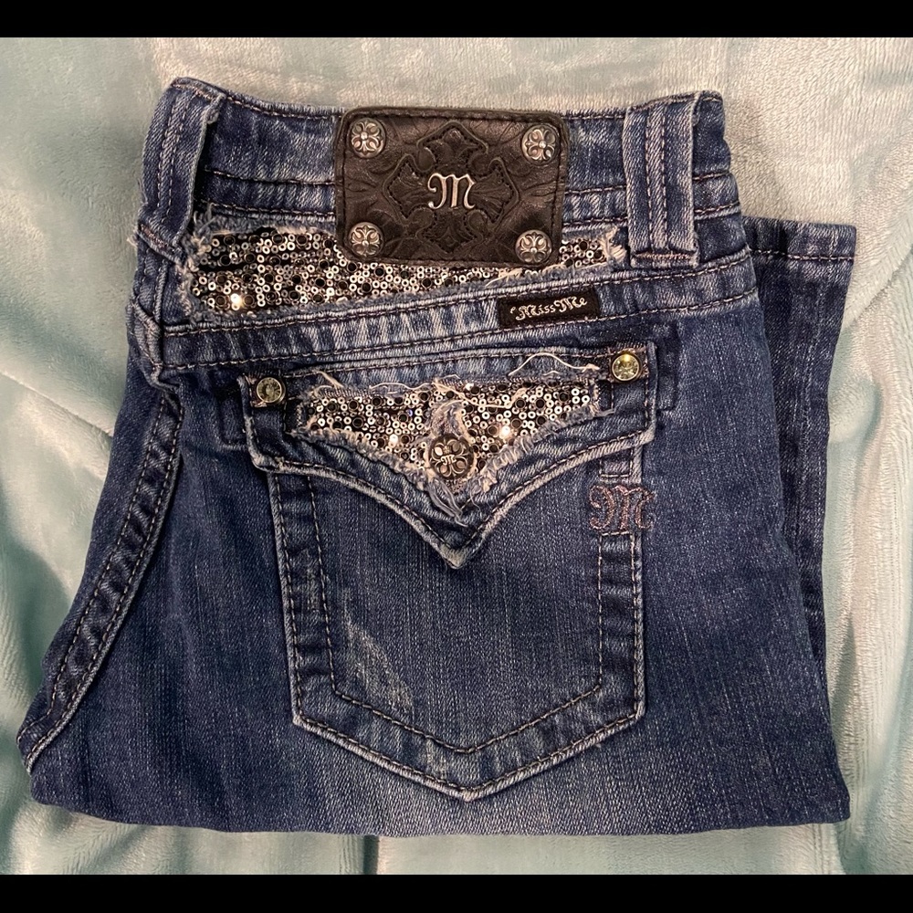 Miss Me Bermuda shorts